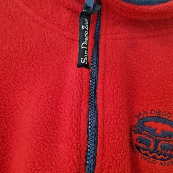 Authentic San Diego Zoo Fleece Pullover Sweater Size L - Picture 3 of 7
